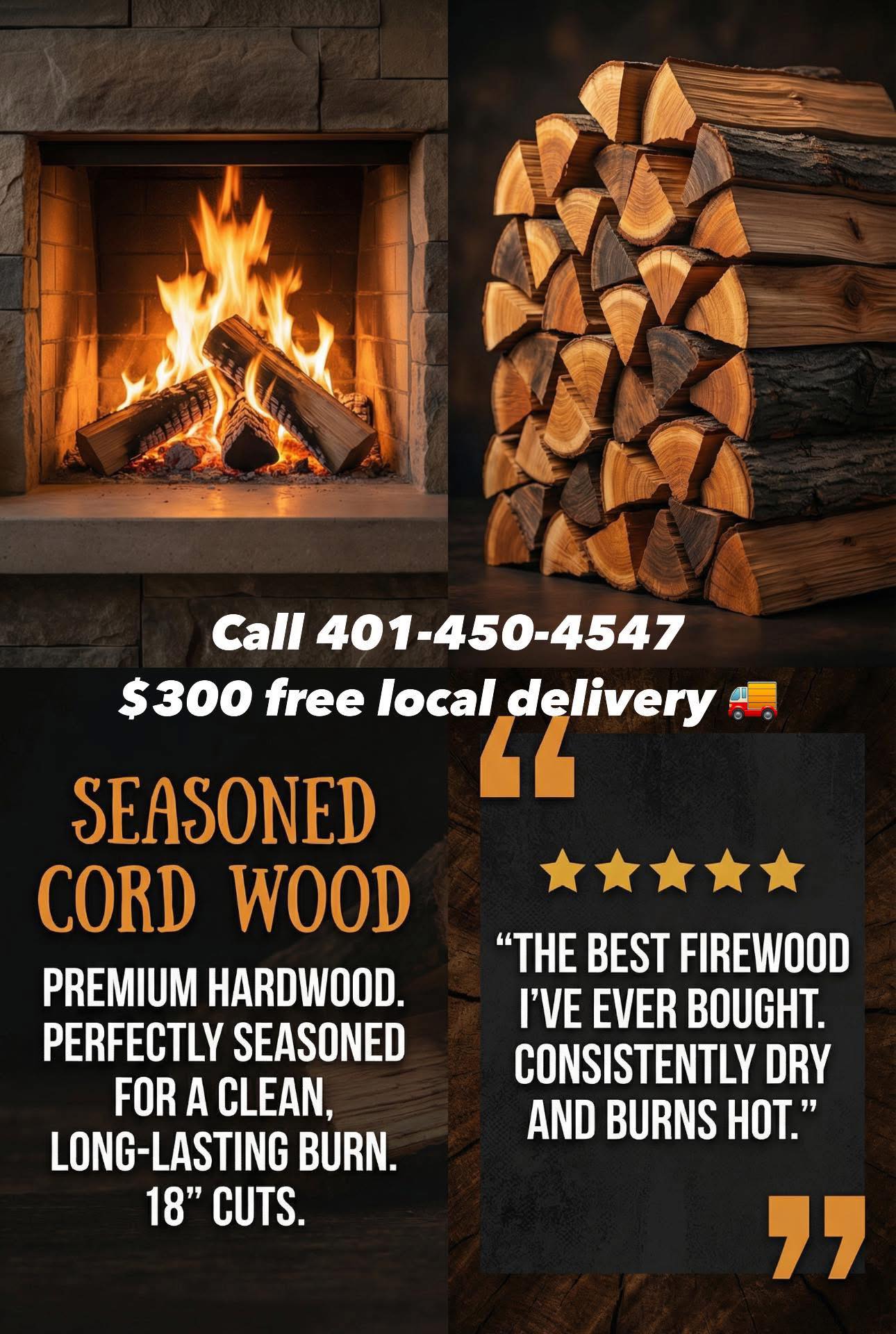 Seasoned Cord Wood