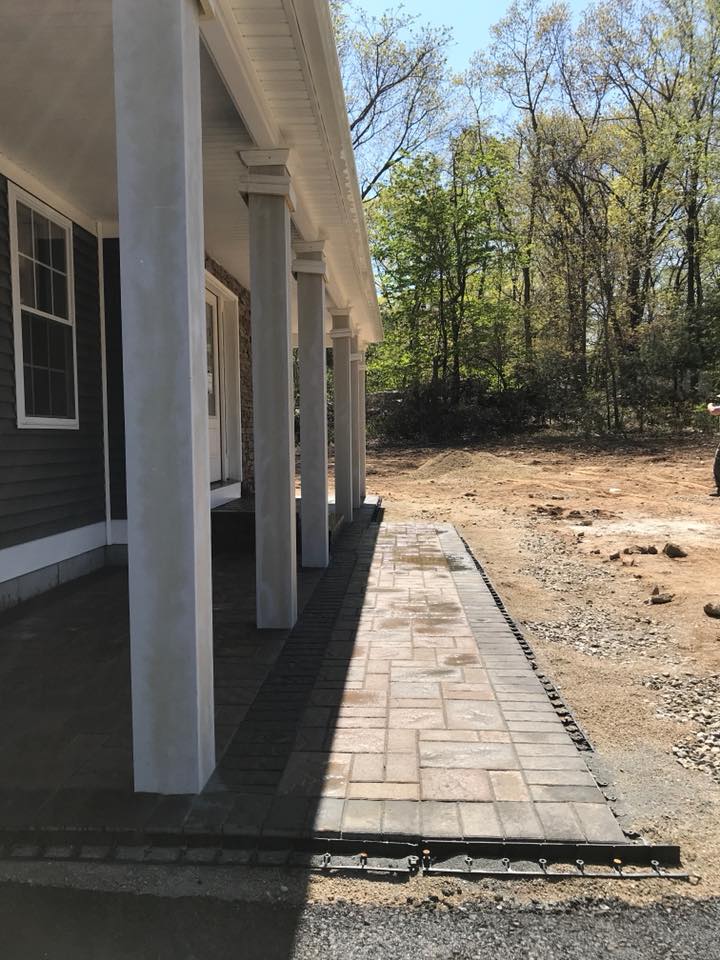 Paver Patio Walkway